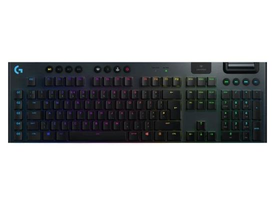 Obrázek Logitech Mechanical Gaming Keyboard G915 LIGHTSPEED Wireless RGB - GL Tactile - CARBON - US INT'L - 2.4GHZ/ BT