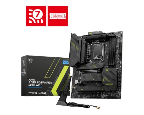 Obrázek MSI MB Sc LGA1700 MAG Z790 TOMAHAWK MAX WIFI, Intel Z790, 4xDDR5, 1xDP, 1xHDMI, WI- FI