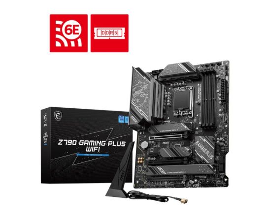Obrázek MSI MB Sc LGA1700 Z790 GAMING PLUS WIFI, Intel Z790, 4xDDR5, 1xDP, 1xHDMI, Wi- Fi