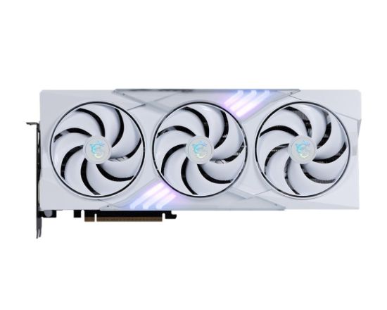 Obrázek MSI VGA NVIDIA GeForce RTX 5080 16G GAMING TRIO OC WHITE, RTX 5080, 16GB GDDR7, 3xDP, 1xHDMI