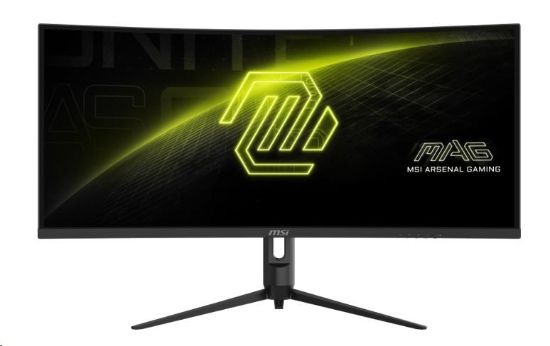 Obrázek MSI LCD MAG 342CQR E2, 34" 3440x1440, VA, 180Hz, 4ms, VESA 75x75mm, N/ A, Black