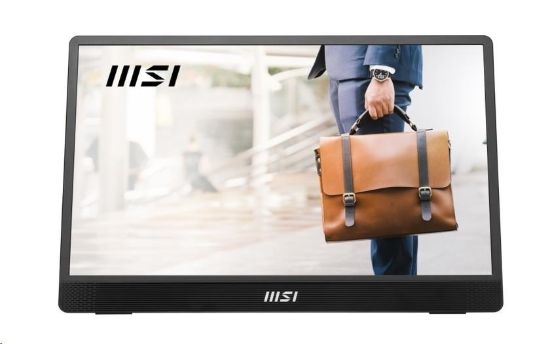 Obrázek MSI LCD PRO MP161 E2, 15.6“, 1920 x 1080, IPS, 60Hz, 250nits, Black