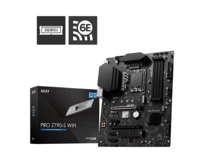 Obrázek BAZAR - MSI MB Sc LGA1700 PRO Z790-S WIFI, Intel Z790, 4xDDR5, 1xDP, 1xHDMI, WI-FI - Po opravě (Bez příšlušenství)