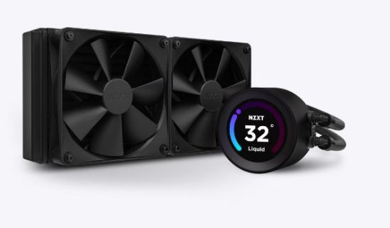 Obrázek NZXT vodní chladič Kraken 280 ELITE / 2x140mm fan / LCD disp. / 6 let / LGA1851 / AM5