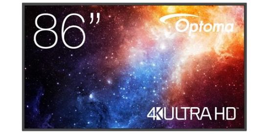 Obrázek Optoma FPD N3861K 86" - 4K UHD / Android 11 / 450 nits / 4GB RAM / 32GB ROM / 2x 10W speaker