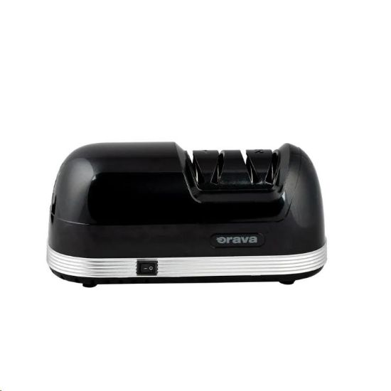 Obrázek Orava elektrický brousek nožů, dvoustupňový ostřící systém, diamantové brusné kotouče, černý