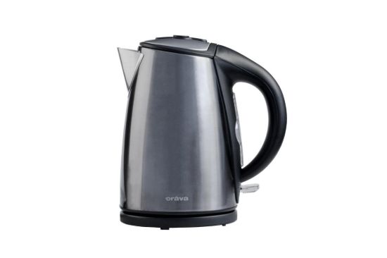 Obrázek Orava VK- 3717 GR rychlovarná konvice, 2000 W, 1.7 l, automatické vypnutí, stříbrná