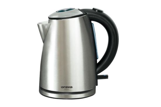 Obrázek Orava VK- 3712 rychlovarná konvice, 1600 W, 1.2 l, automatické vypnutí, stříbrná