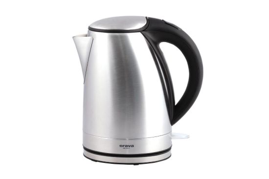 Obrázek Orava VK- 3217 S rychlovarná konvice, 2000 W, 1.7 l, automatické vypnutí, stříbrná