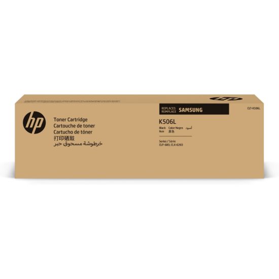 Obrázek HP - Samsung CLT- K506L High Yield Black Toner Cartridge (6, 000 pages)