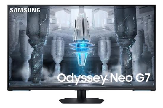 Obrázek SAMSUNG MT LED LCD Gaming Smart Monitor 43" Odyssey Neo G70NC - plochý, 3840x2160, 144Hz, 1ms, WifiI, BT, reproduktory