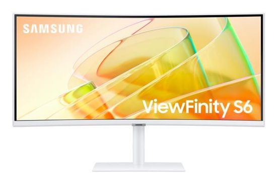 Obrázek SAMSUNG MT LED LCD Monitor 34" ViewFinity LS34C650TAUXEN - prohnutý, VA, 3440x1440, 5ms, 100Hz, HDMI, DisplayPort