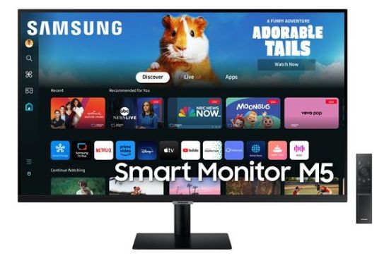 Obrázek SAMSUNG MT LED LCD 32" Smart Monitor M5 (M50D) FullHD, HDR 10, 4ms, 60Hz, WIFI, Bluetooth 4.2
