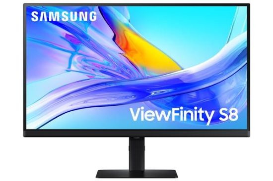 Obrázek SAMSUNG MT LED LCD 27" ViewFinity S8 (S80UD) - IPS, 3840x2160, Pivot, USB- C