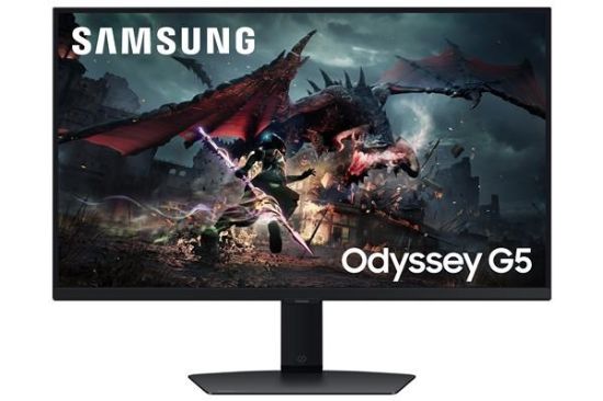 Obrázek SAMSUNG MT LED LCD Gaming Monitor 27"Odyssey G50D - 2560x1440 QHD, IPS, Rovný, 180Hz, Pivot