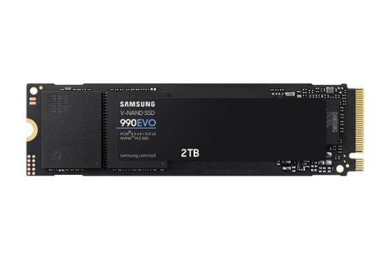 Obrázek SSD Samsung 990 EVO 1000GB - formát M.2; čtecí rychlost až 5000 MB/ sec; zapisovací rychlost až 4200 MB/ sec