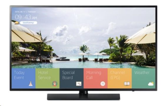 Obrázek SAMSUNG Hospitality TV HG43EJ690YBXEN