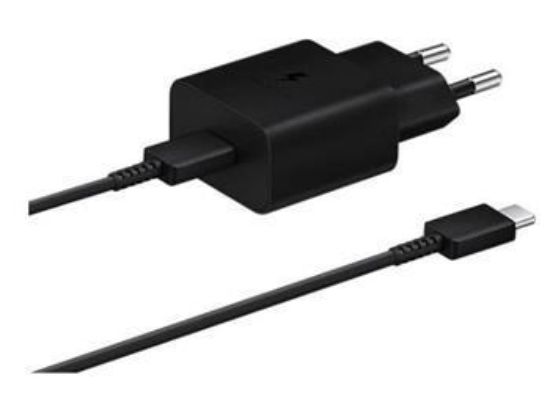 Obrázek Samsung cestovní nabíječka EP- T1510XBE, PD, 15W, kabel USB- C, černá