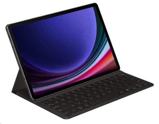 Obrázek Samsung pouzdro s klávesnicí EF- DX720UBE pro Galaxy Tab S9/ S9 FE, černá