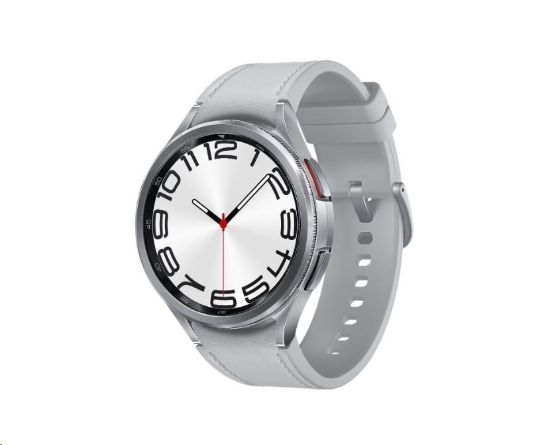 Obrázek BAZAR - Samsung Galaxy Watch 6 Classic (47 mm), EU, stříbrná - Po opravě (Komplet)