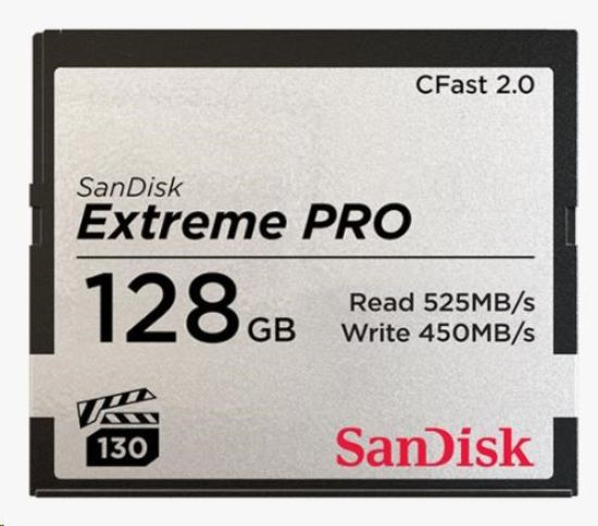 Obrázek SanDisk CFAST 2.0 128GB Extreme Pro (525 MB/ s VPG130)