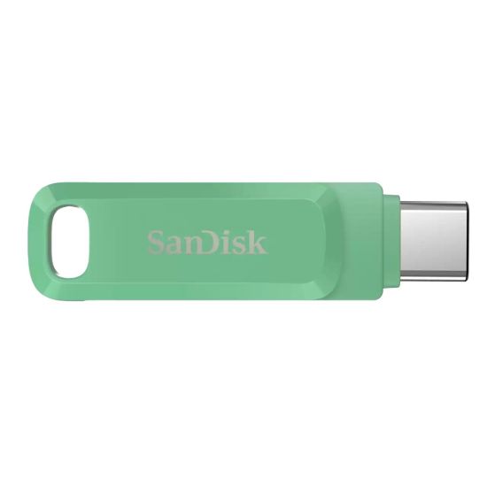 Obrázek SanDisk Flash Disk 128GB Ultra Dual Drive Go, USB- C 3.2, Zelená