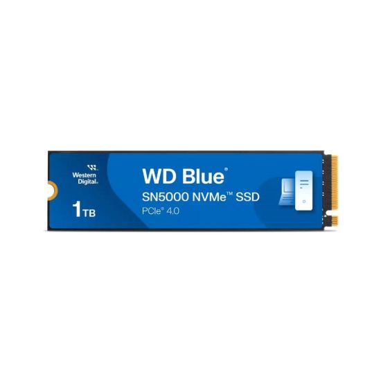 Obrázek WD BLUE SSD NVMe 1TB PCIe SN5000, Gen4, (R: 5150, W: 4900MB/ s)