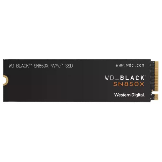 Obrázek WD BLACK SSD NVMe 8TB PCIe SN850X, Gen4, (R: 7200, W: 6600MB/ s)