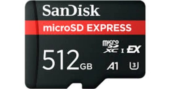 Obrázek SanDisk micro SDXC karta 512GB Express (880/ 650 MB/ s, A1, UHS- I, U3)