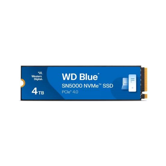 Obrázek WD BLUE SSD NVMe 4TB PCIe SN5100, Gen4, (R: xxxx, W: xxxxMB/ s)
