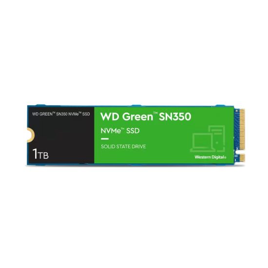 Obrázek WD GREEN SSD NVMe 1TB PCIe SN350, Geb3 8GB/ s, (R: 3200/ W: 2500 MB/ s)