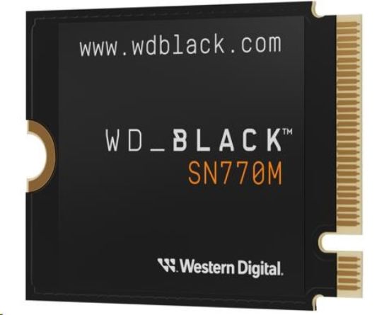 Obrázek WD BLACK SSD NVMe 1TB PCIe SN 770M, Gen4 8 Gb/ s, (R: 5150, W: 4900MB/ s) M.2 2230- S3- M