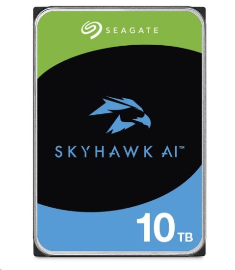 Obrázek SEAGATE HDD 10TB SKYHAWK AI, 3.5", SATAIII, 7200 RPM, Cache 256MB, s R/ V Senzorem