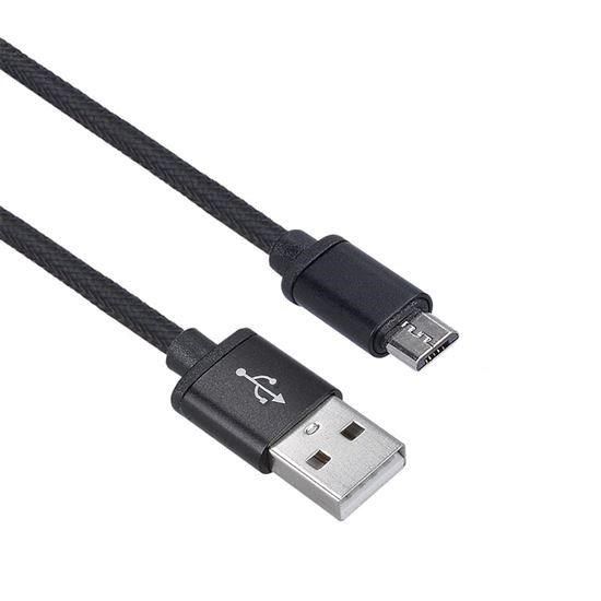 Obrázek Solight USB kabel, USB 2.0 A konektor - USB B micro konektor, blistr, 1m