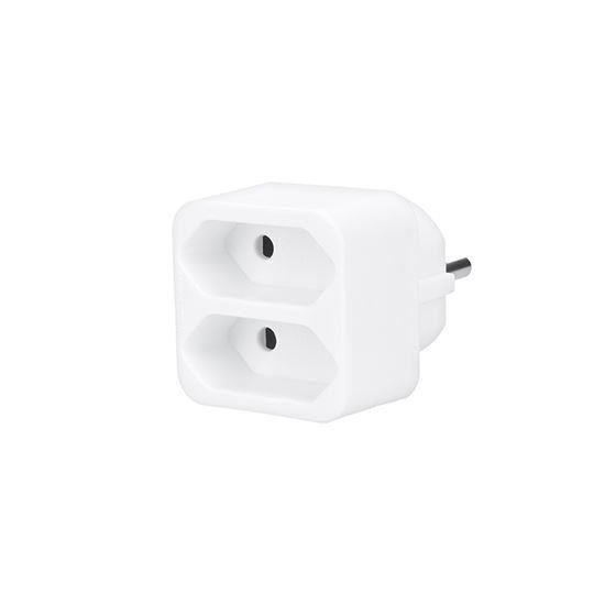 Obrázek Solight rozbočka, 2x 2, 5A, bílá