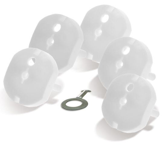 Obrázek Solight bezpečnostní zátka - sada 5ks+1 klíček