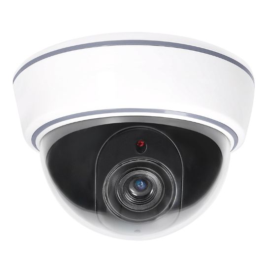 Obrázek Solight maketa bezpečnostní kamery, na strop, LED dioda, 3 x AA