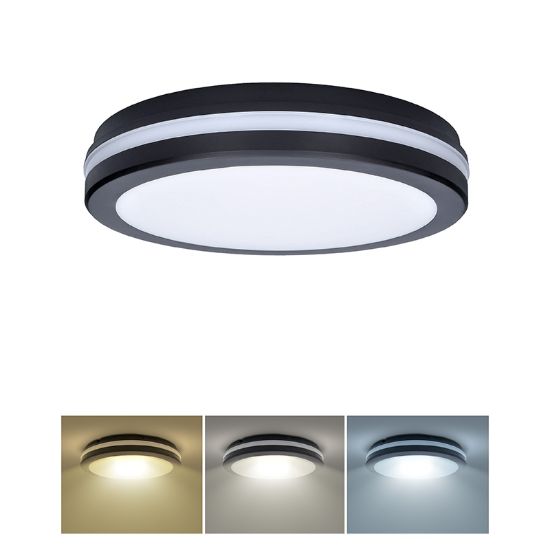 Obrázek Solight LED osvětlení s nastavitelným výkonem a teplotou světla, 18/ 22/ 26W, max. 2210lm, 3CCT, IP65, 30cm