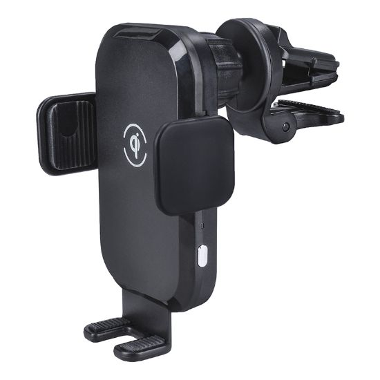 Obrázek Solight bezdrátová nabíječka do auta Qi 15W s automatickým uchycením