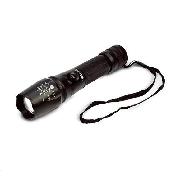 Obrázek Solight profesionální nabíjecí LED svítilna, T6 XML Cree LED, 600lm, Li- Ion