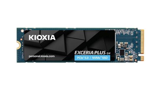 Obrázek KIOXIA SSD 1TB EXCERIA PLUS G4, M.2 2280, PCIe Gen5x4, NVMe 2.0, R: 10000/ W: 7900MB/ s