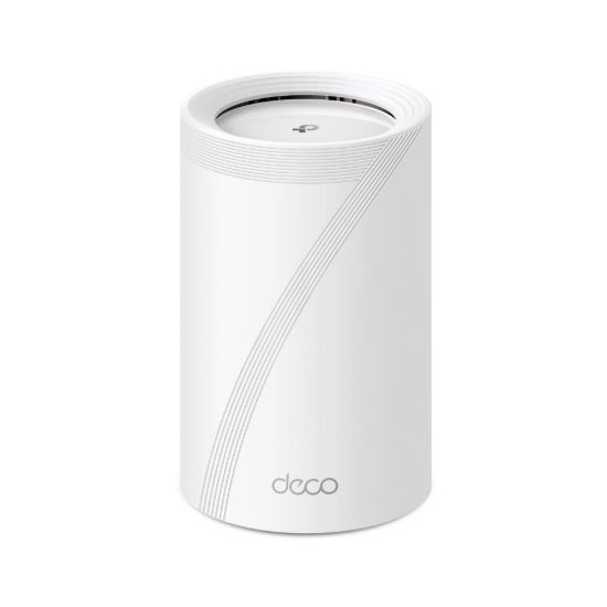 Obrázek TP- Link Deco BE65(1- pack) WiFi7 Mesh(BE9300, 2, 4GHz/ 5GHz/ 6GHz, 4x2, 5GbELAN/ WAN, 1xUSB3.0)