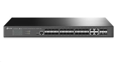Obrázek TP- Link OMADA switch SG3428XF (20xSFP, 4xGbE/ 4xSFP combo, 4xSFP+, 2xconsole)