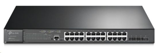 Obrázek TP- Link OMADA switch SG3428XMP (24xGbE, 4xSFP+, 24xPoE+, 384W, 2x Console)