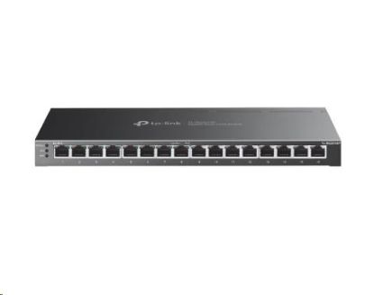 Obrázek TP- Link OMADA switch SG2016P (16xGbE, 8xPoE+, 120W, fanless)