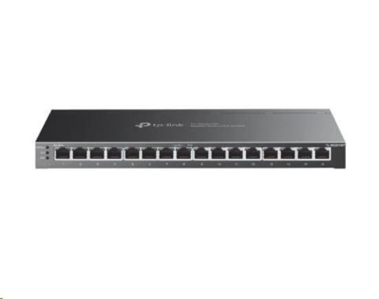 Obrázek TP- Link OMADA switch SG2016P (16xGbE, 8xPoE+, 120W, fanless)