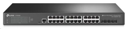 Obrázek TP- Link OMADA switch SG3428X (24xGbE, 4xSFP+, 2xConsole, fanless)