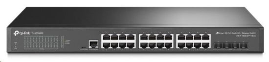 Obrázek TP- Link OMADA switch SG3428X (24xGbE, 4xSFP+, 2xConsole, fanless)