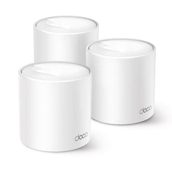Obrázek TP- Link Deco X50 Pro(3- pack) WiFi6 Mesh (AX3000, 2, 4GHz/ 5GHz, 2x2, 5GbELAN/ WAN)