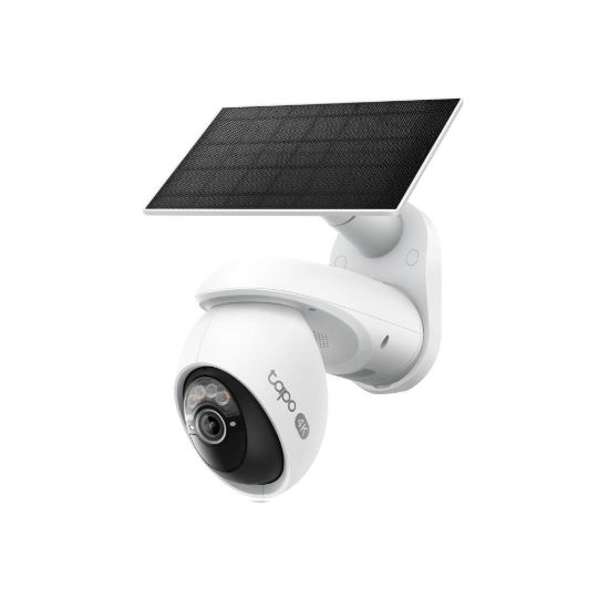 Obrázek TP- Link Tapo C660 KIT venkovní kamera, solární panel (8MP, 4K, 2160p, IR 12m, WiFi, micro SD card, IP65)
